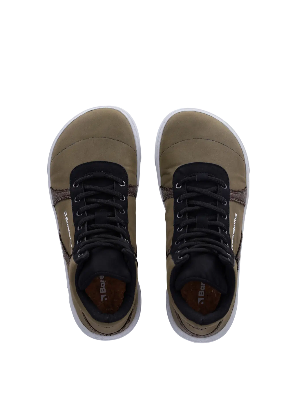 Barfußschuhe Barebarics – Hifly – Dunkelgrün & Grau