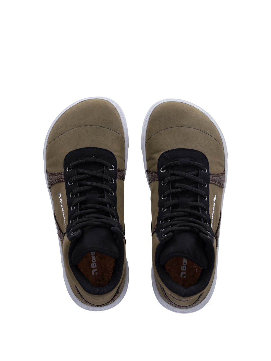 Barfußschuhe Barebarics – Hifly – Dunkelgrün & Grau