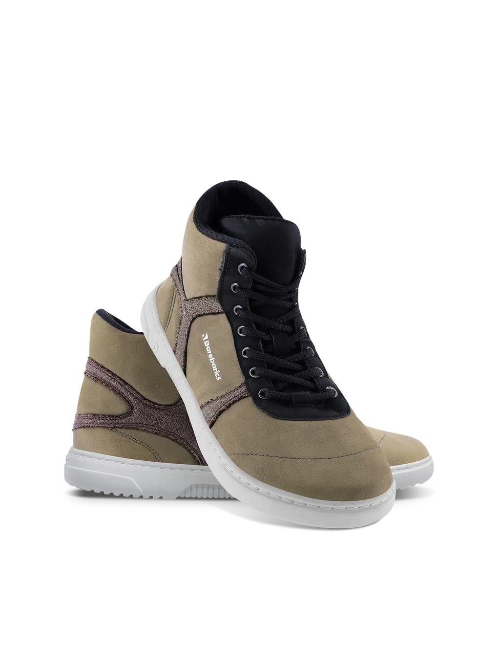 Barfußschuhe Barebarics – Hifly – Dunkelgrün & Grau