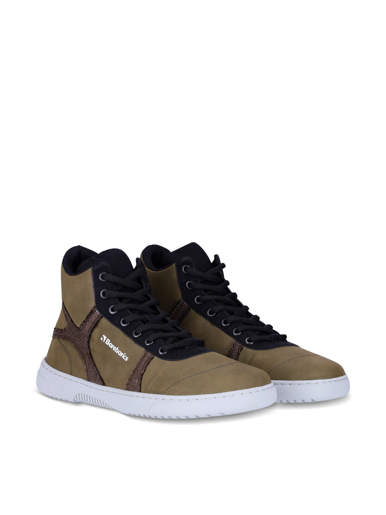 Barfußschuhe Barebarics – Hifly – Dunkelgrün & Grau