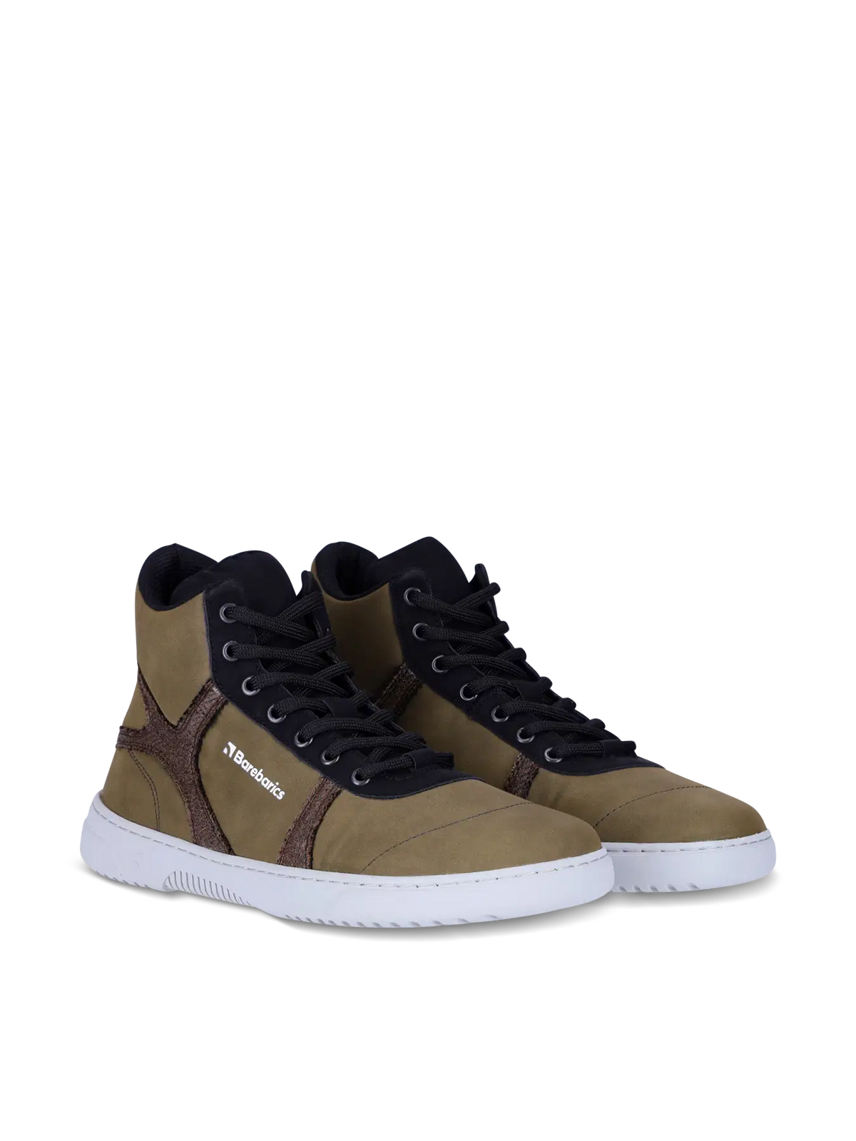 Barfußschuhe Barebarics – Hifly – Dunkelgrün & Grau