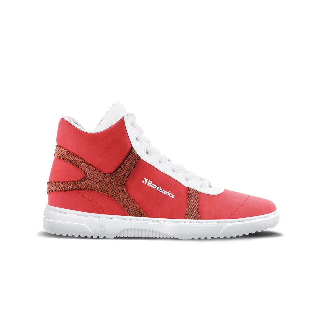 Barfuß-Sneaker Barebarics - Hifly - Rot & Weiß