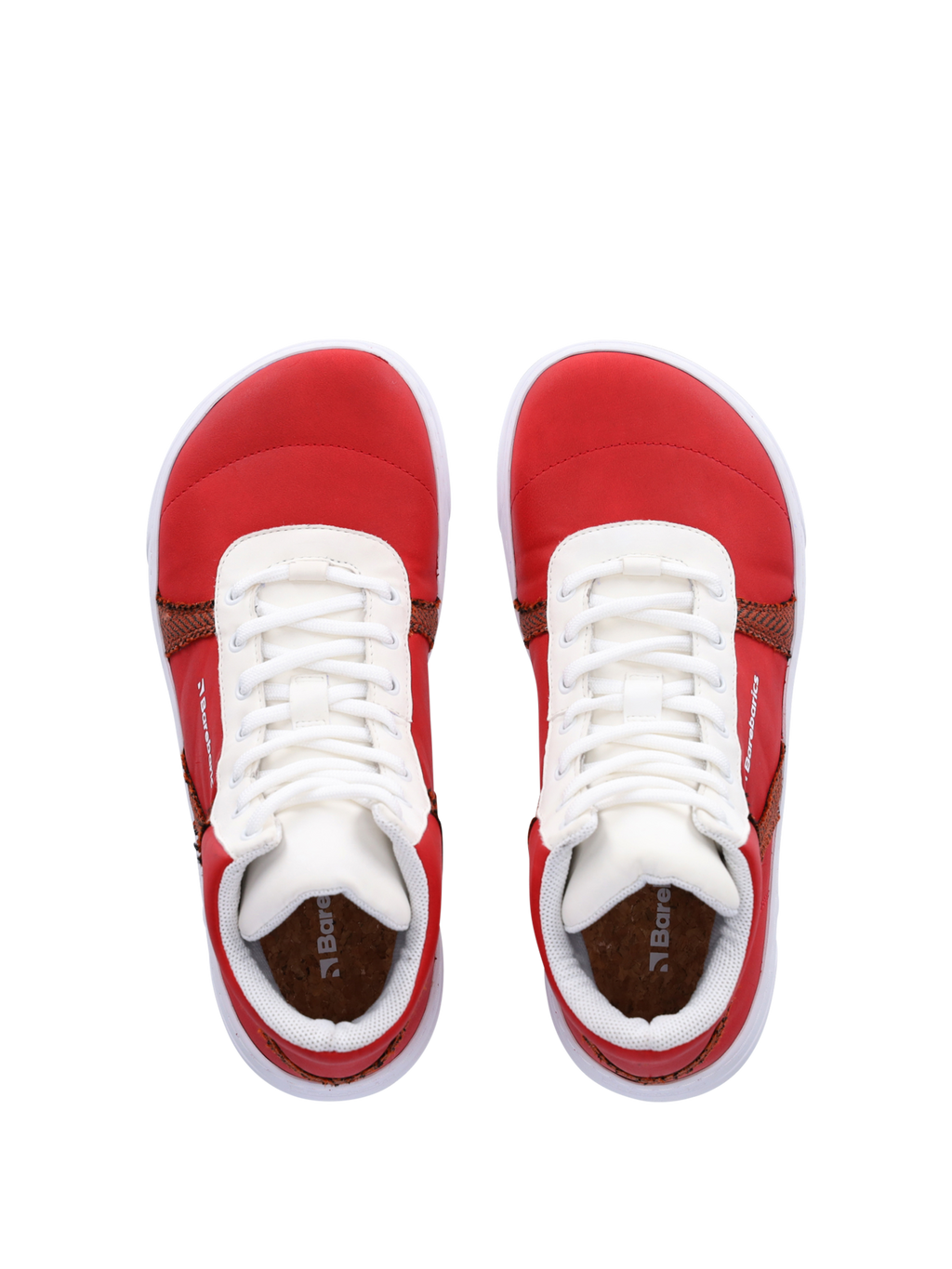 Barfuß-Sneaker Barebarics - Hifly - Rot & Weiß