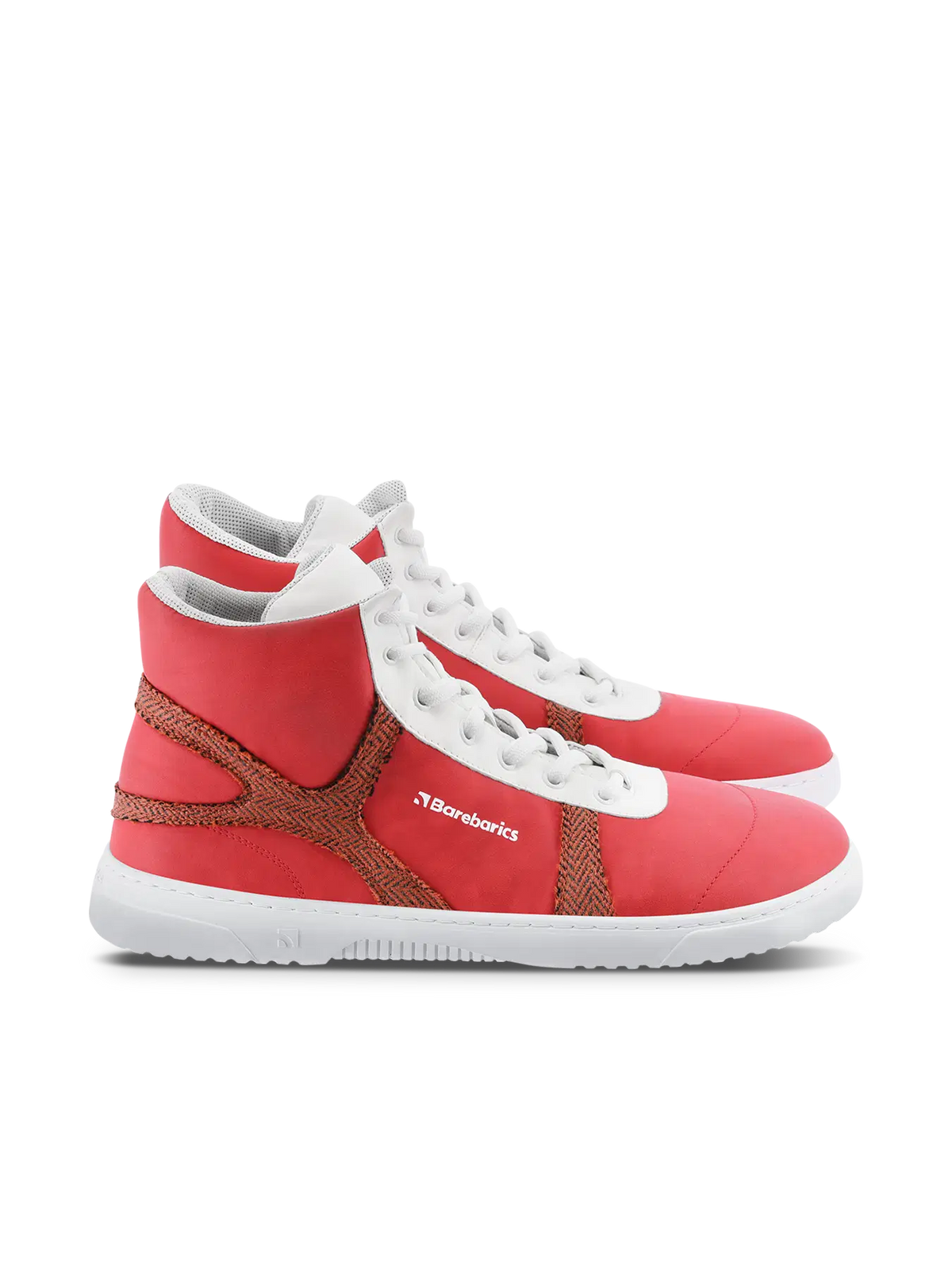 Barfuß-Sneaker Barebarics - Hifly - Rot & Weiß