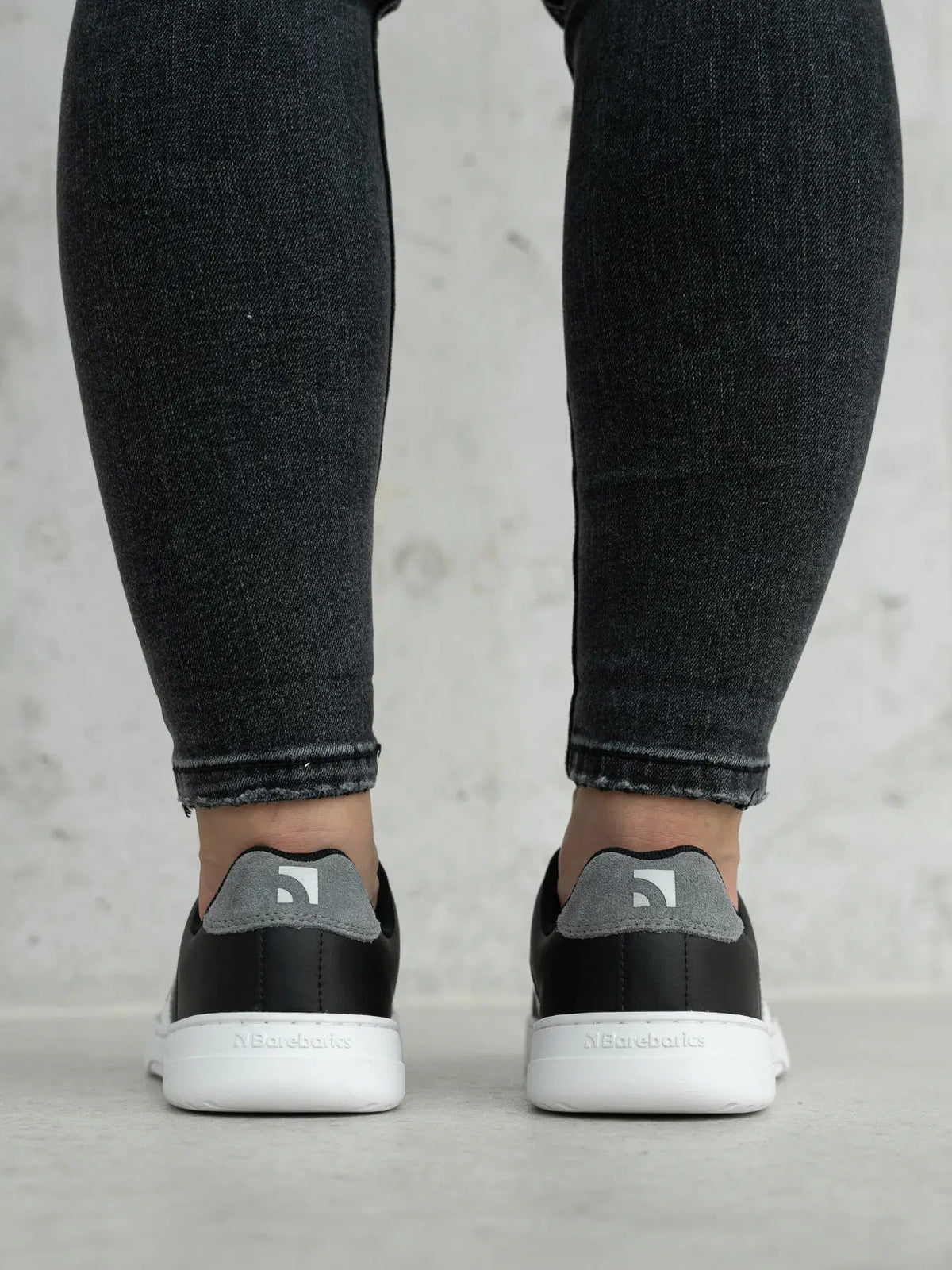 Barfuß-Sneaker Barebarics Icara - Schwarz & Dunkelgrau