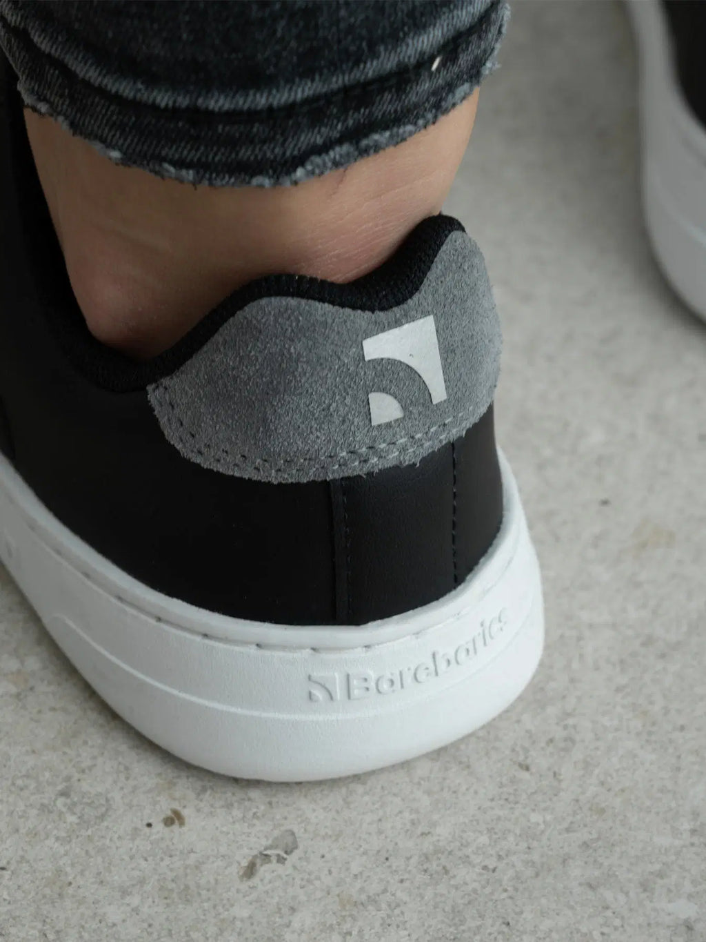Barfuß-Sneaker Barebarics Icara - Schwarz & Dunkelgrau