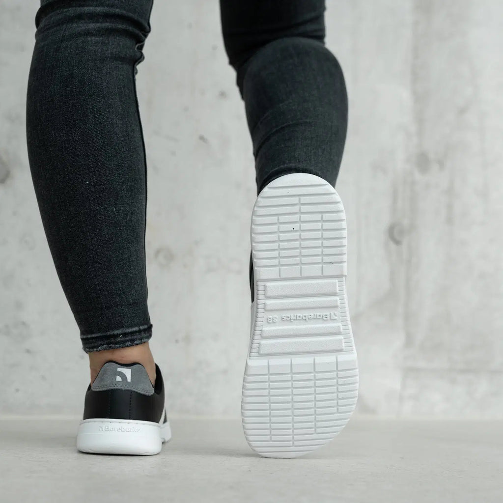 Barfuß-Sneaker Barebarics Icara - Schwarz & Dunkelgrau