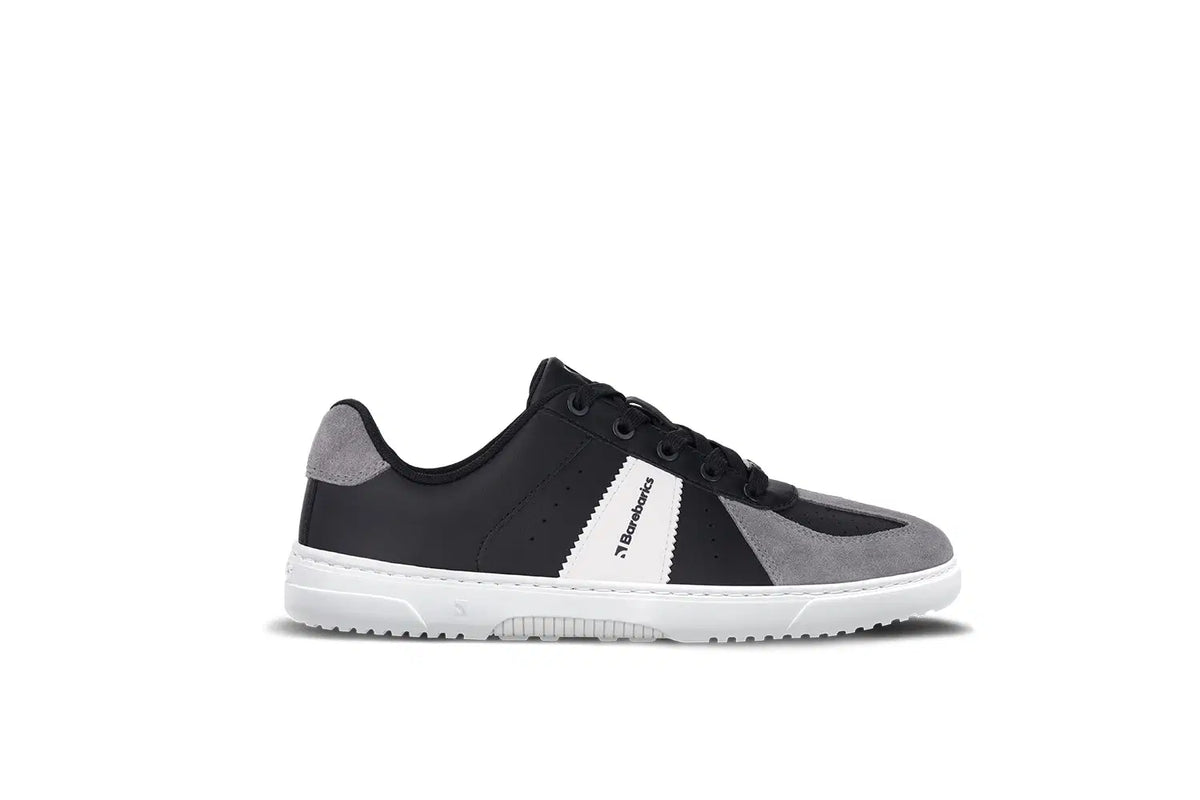 Barefoot Sneakers Barebarics Icara - Black & Dark Grey