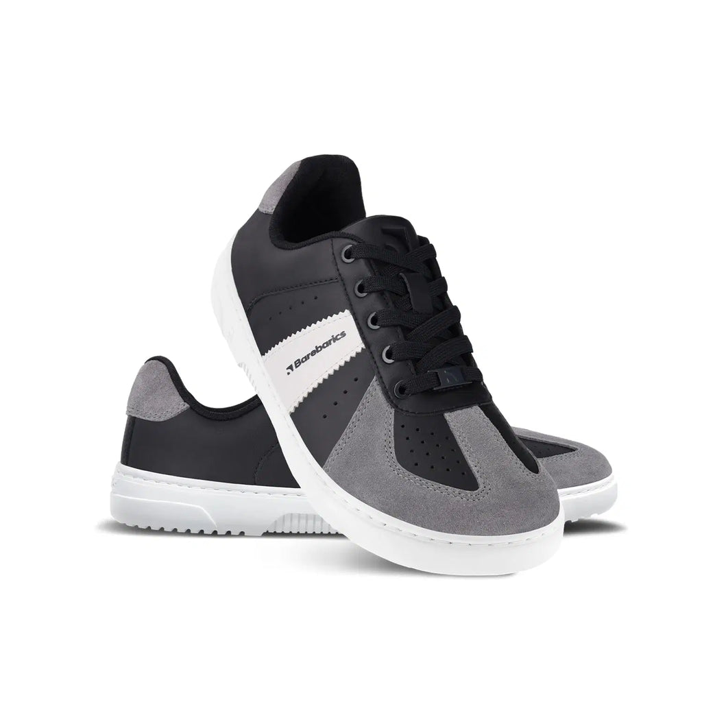 Barfuß-Sneaker Barebarics Icara - Schwarz & Dunkelgrau