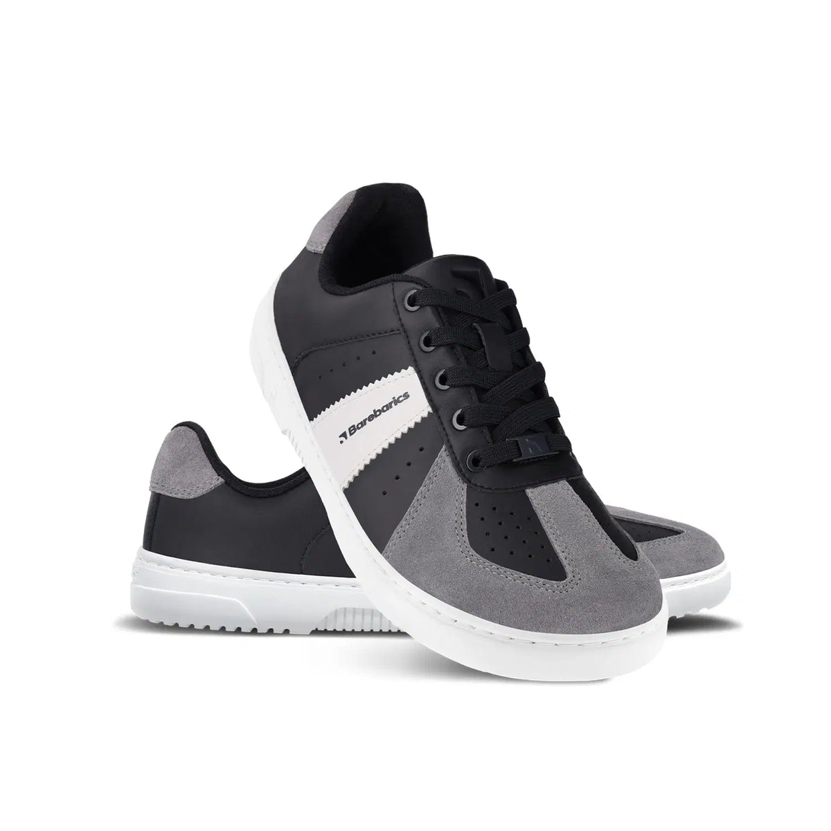 Barfuß-Sneaker Barebarics Icara - Schwarz & Dunkelgrau
