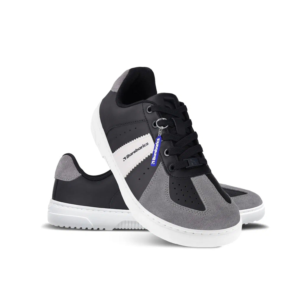 Barfuß-Sneaker Barebarics Icara - Schwarz & Dunkelgrau