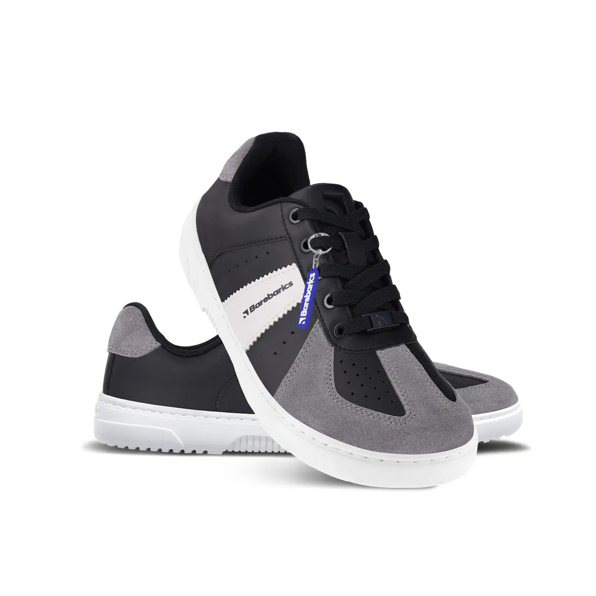 Barfuß-Sneaker Barebarics Icara - Schwarz & Dunkelgrau