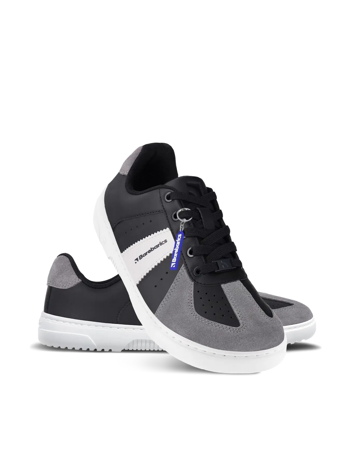 Barfuß-Sneaker Barebarics Icara - Schwarz & Dunkelgrau