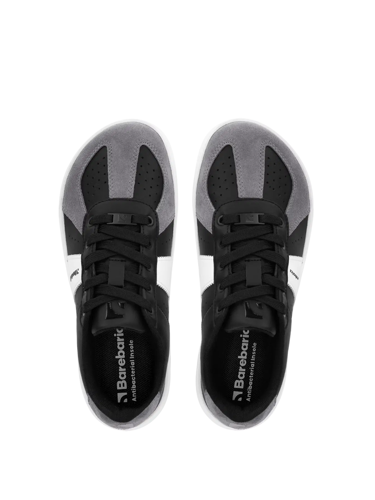 Barfuß-Sneaker Barebarics Icara - Schwarz & Dunkelgrau