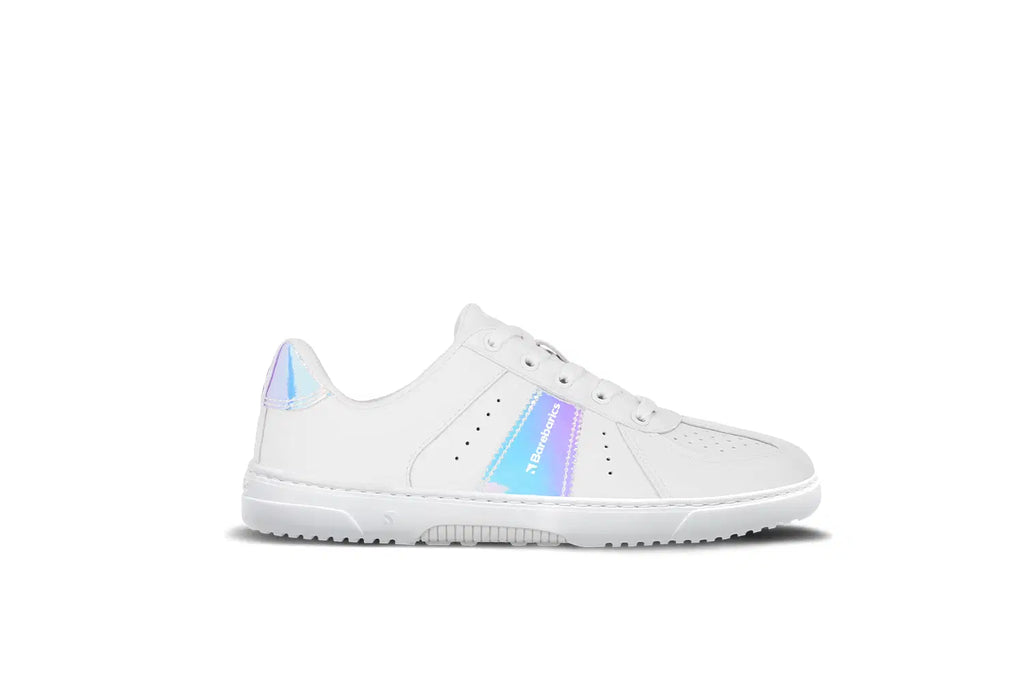 Barfuß-Sneaker Barebarics Icara - Weiß & Pastell-Irisierend