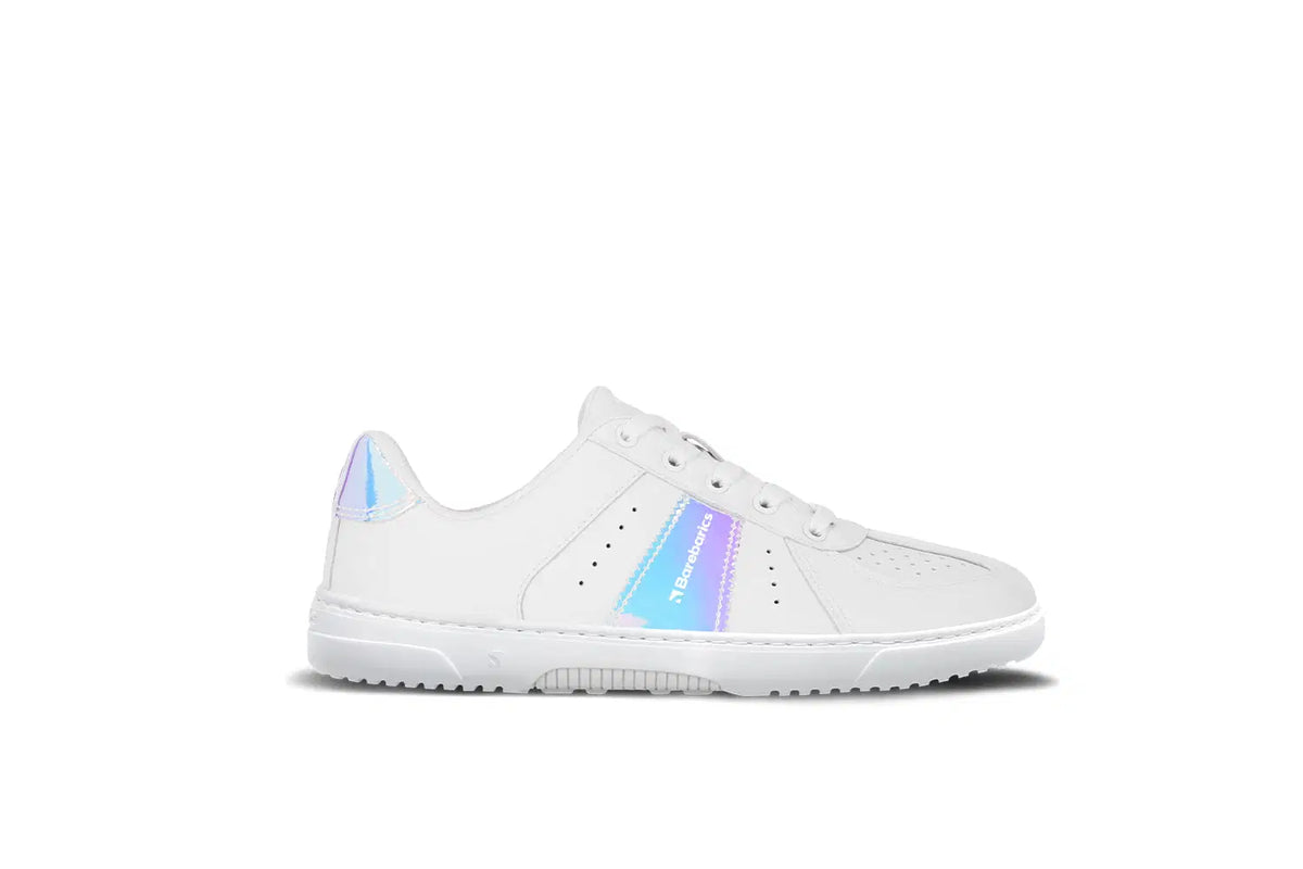 Barefoot Sneakers Barebarics Icara - White & Pastel Iridescent