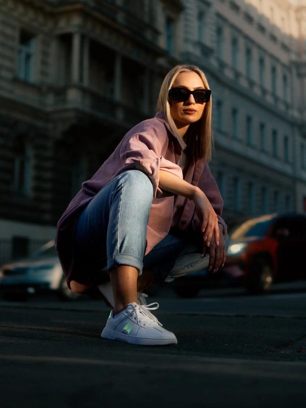 Barfuß-Sneaker Barebarics Icara - Weiß & Pastell-Irisierend