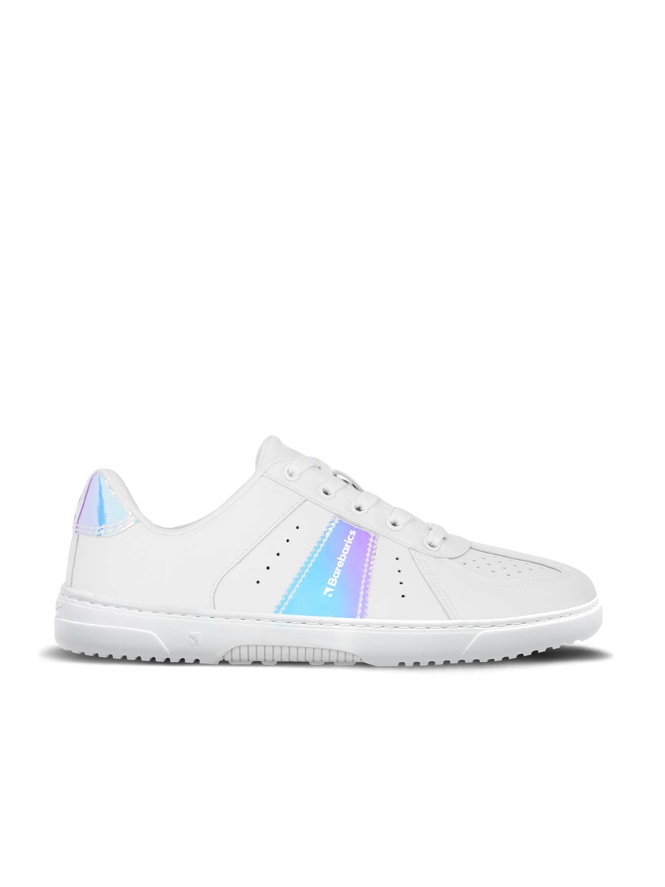 Barfuß-Sneaker Barebarics Icara - Weiß & Pastell-Irisierend