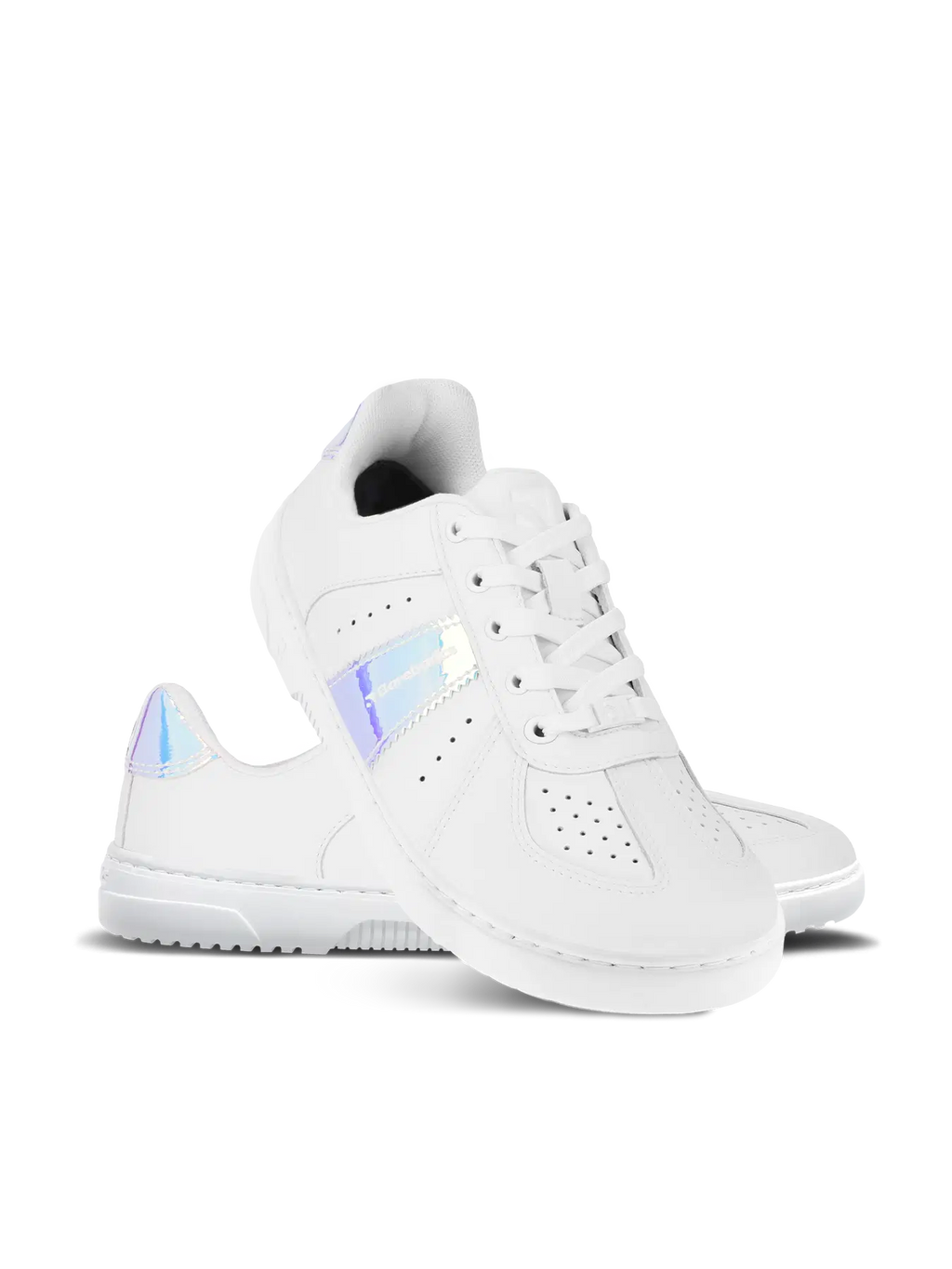 Barfuß-Sneaker Barebarics Icara - Weiß & Pastell-Irisierend