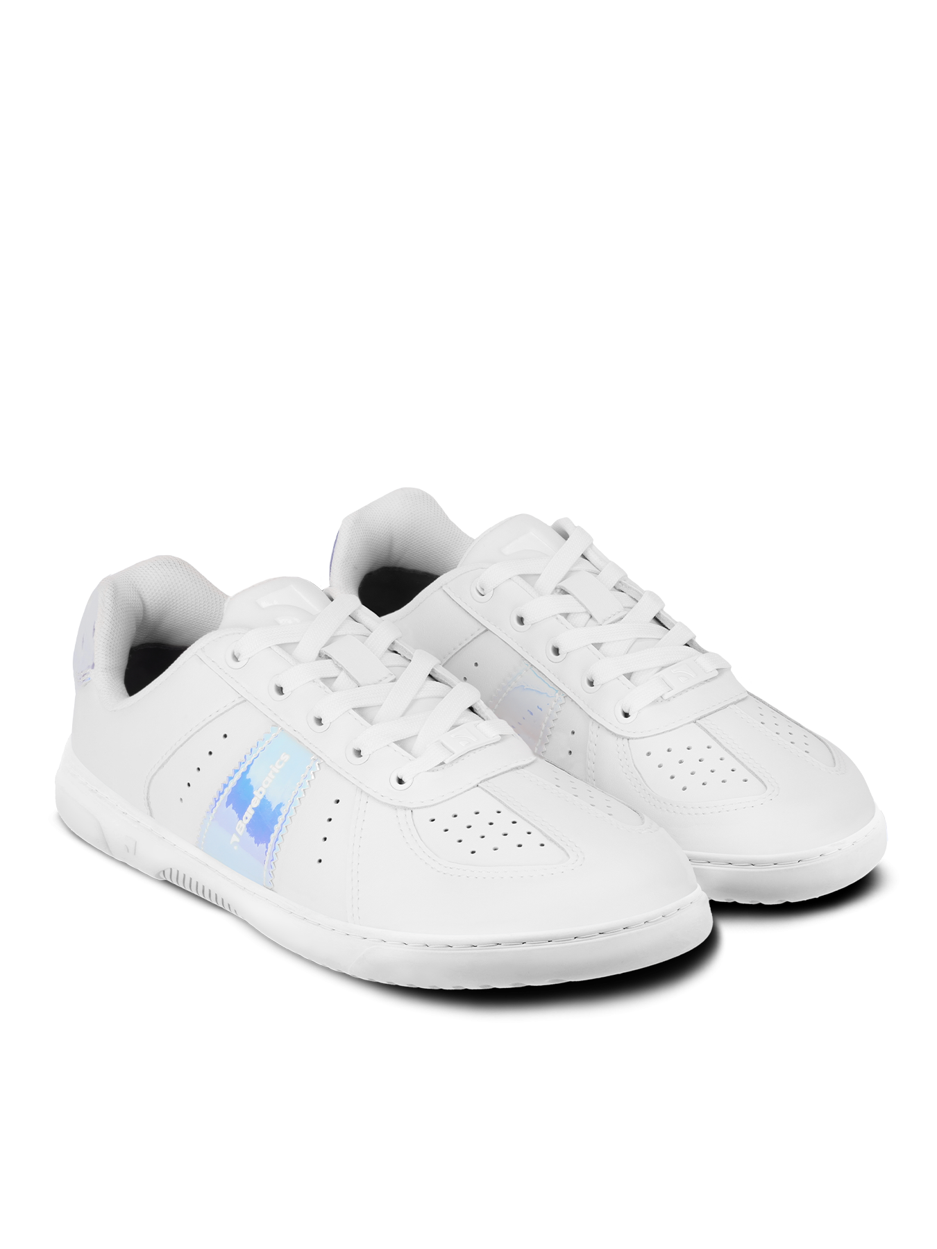 Barfuß-Sneaker Barebarics Icara - Weiß & Pastell-Irisierend