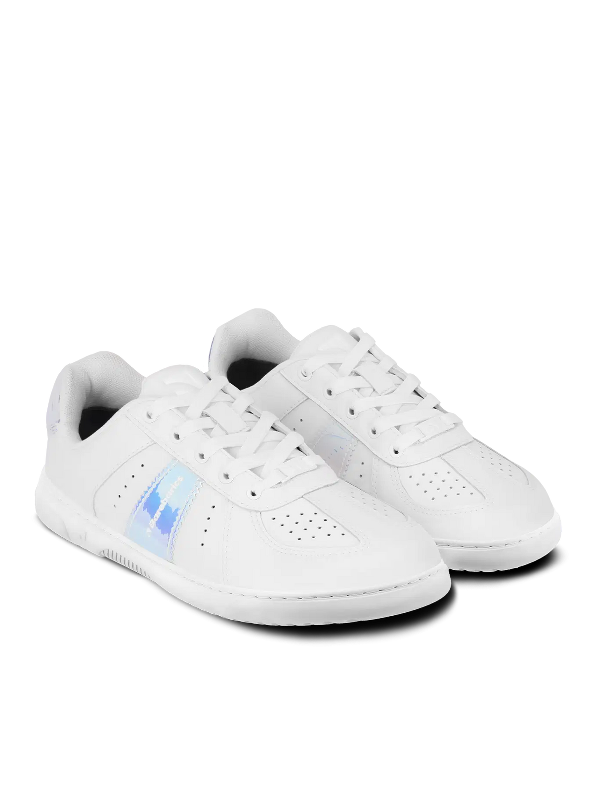 Barfuß-Sneaker Barebarics Icara - Weiß & Pastell-Irisierend