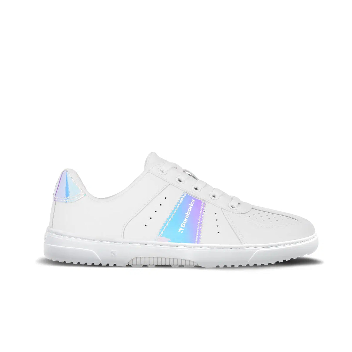 Barfuß-Sneaker Barebarics Icara - Weiß & Pastell-Irisierend