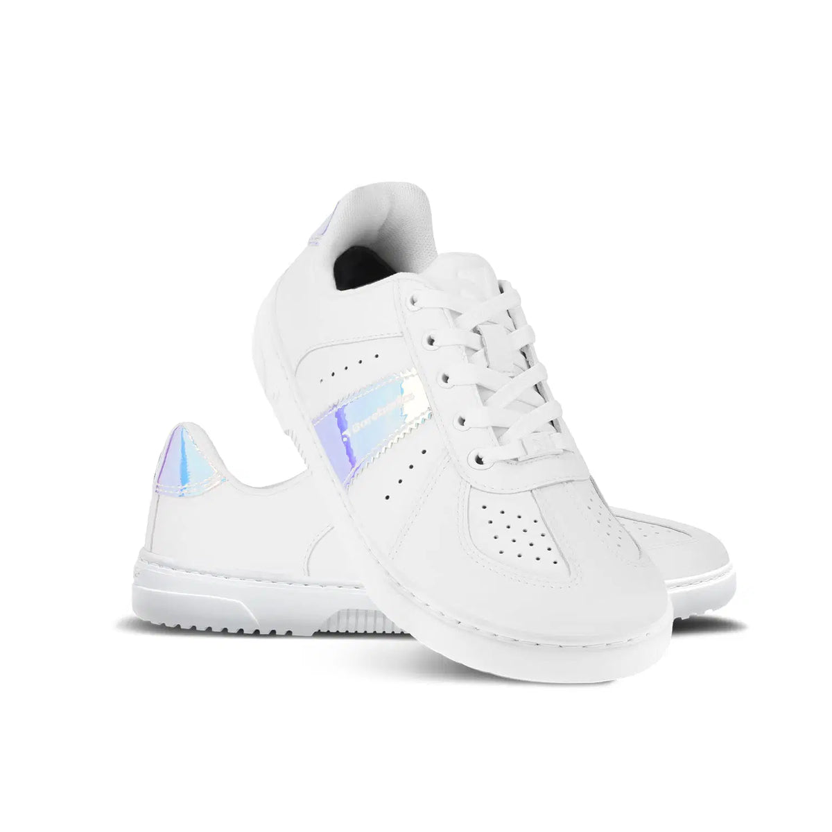 Barfuß-Sneaker Barebarics Icara - Weiß & Pastell-Irisierend
