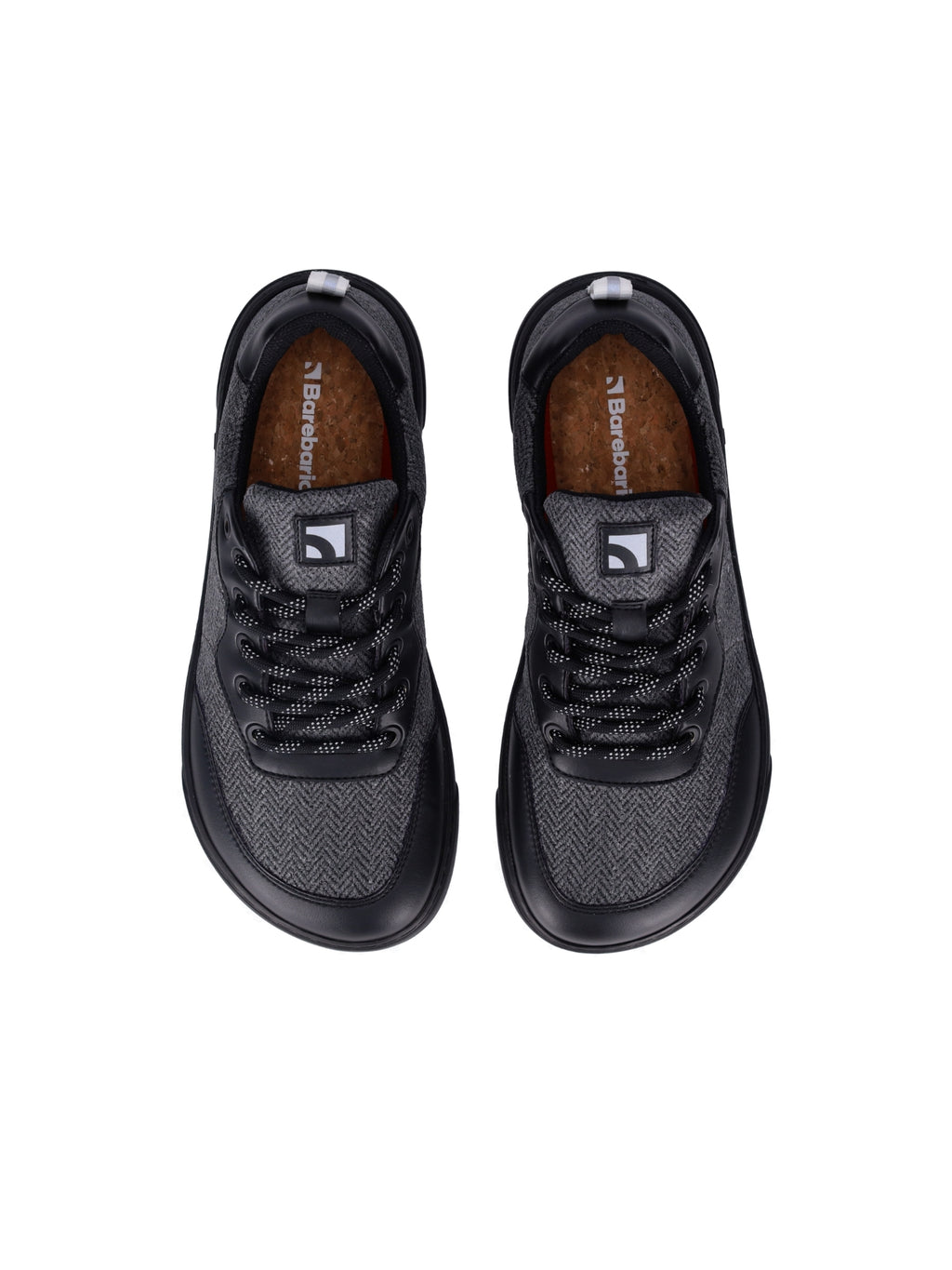 Barfuß-Sneaker Barebarics - Kudos - Schwarz & Grau