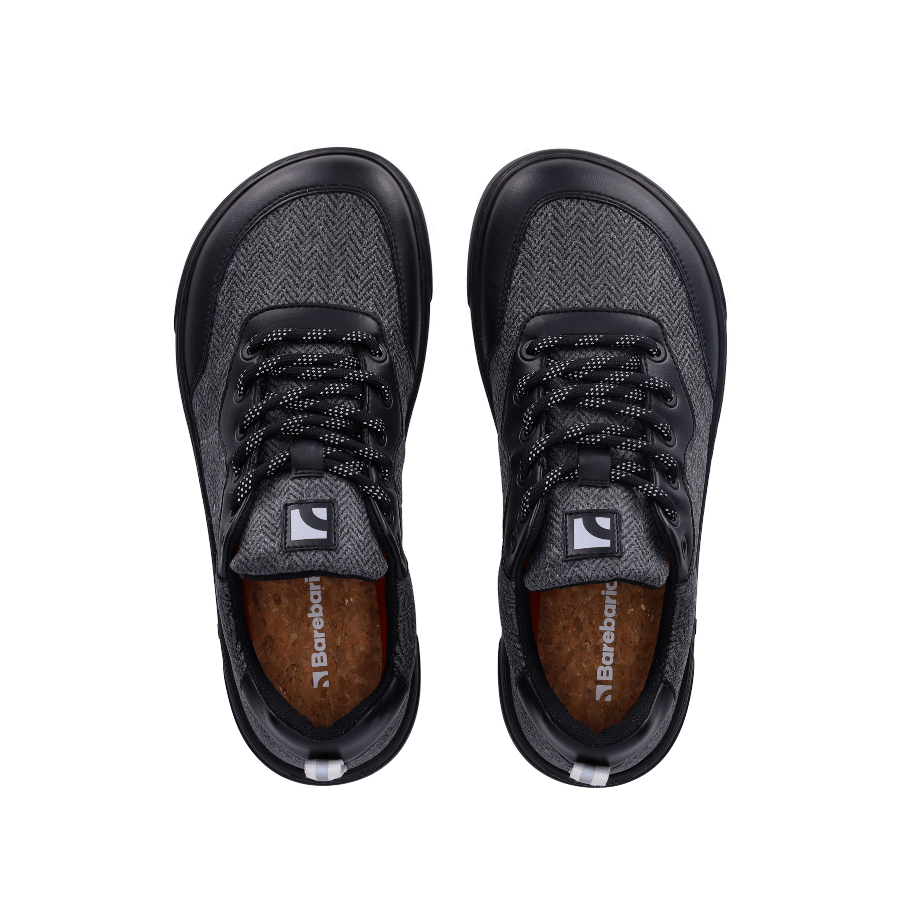 Barfuß-Sneaker Barebarics - Kudos - Schwarz & Grau