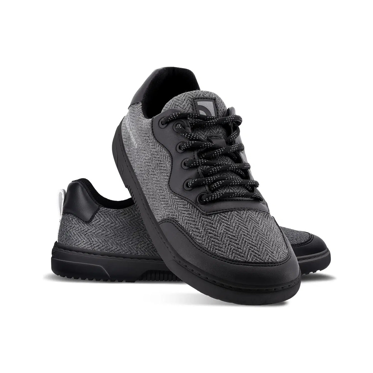 Barefoot Sneakers Barebarics - Kudos - Black & Grey