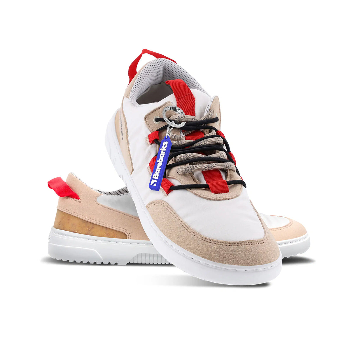 Barefoot Sneakers Barebarics Revive - Beige & White