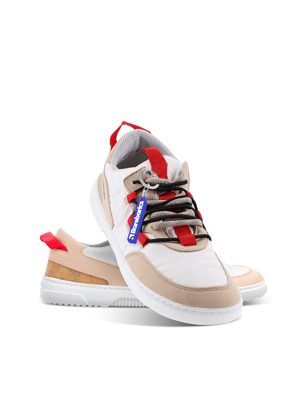 Barefoot Sneakers Barebarics Revive - Beige & White