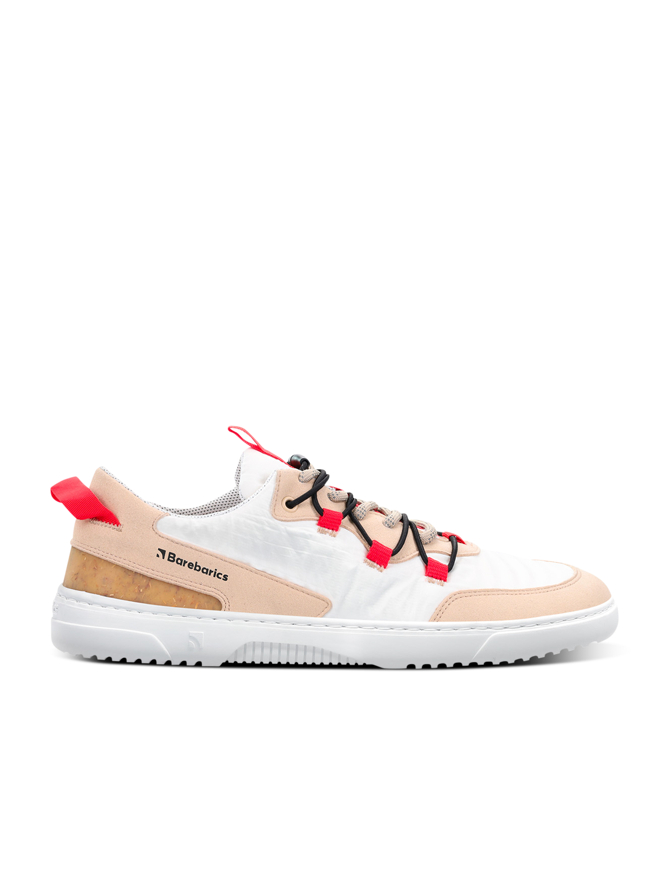 Barfuß-Sneaker Barebarics Revive – Beige & Weiß