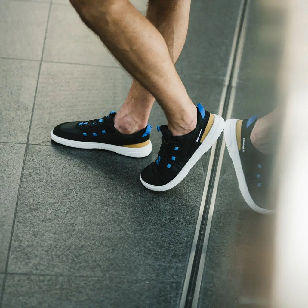 Barefoot Sneakers Barebarics Revive - Black & White