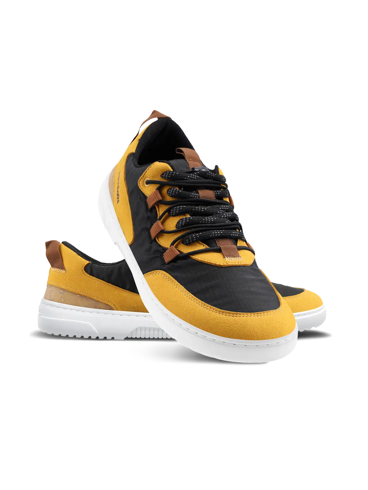 Barefoot Sneakers Barebarics Revive - Golden Yellow & Black