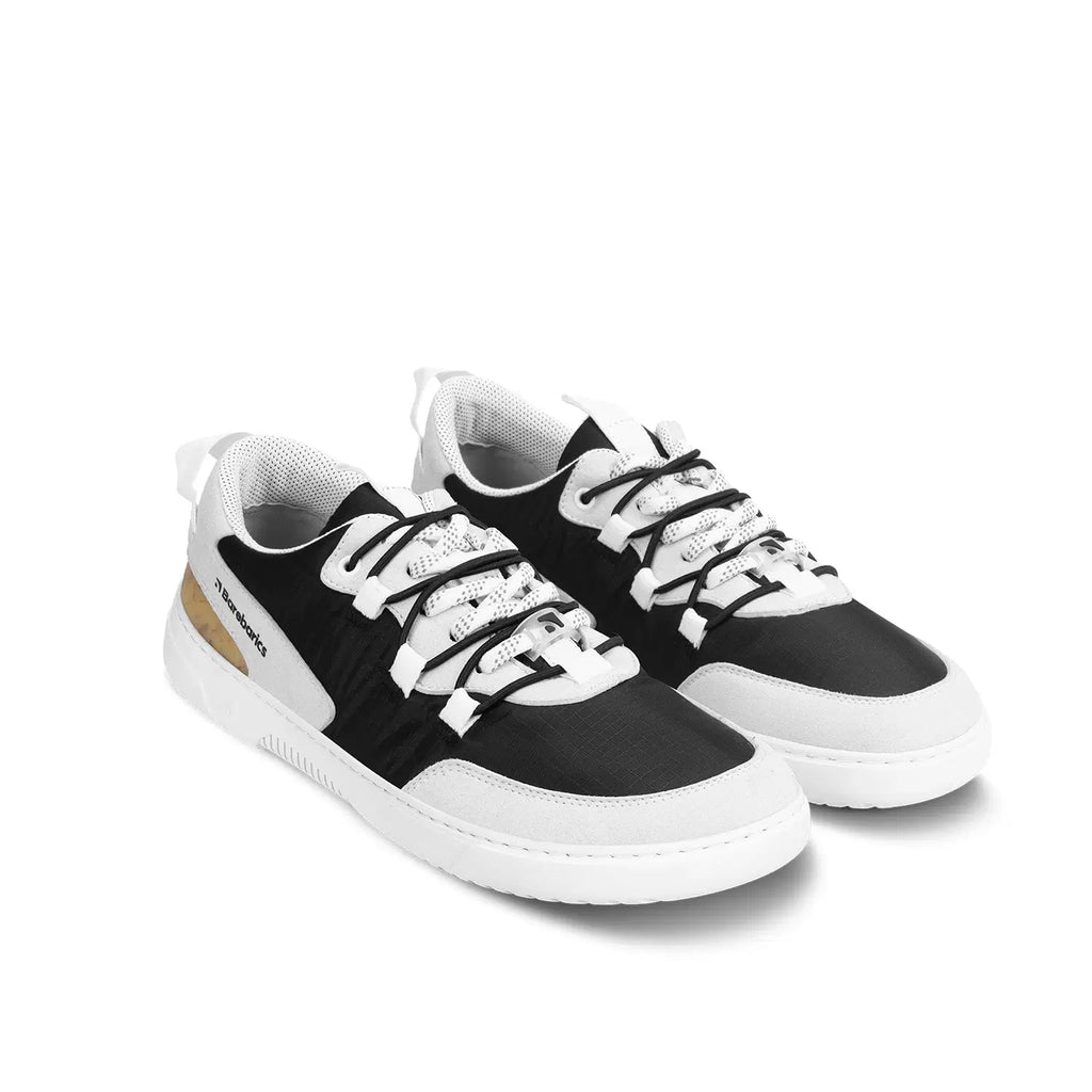 Barfuß Sneaker Barebarics Revive - Hellgrau & Schwarz
