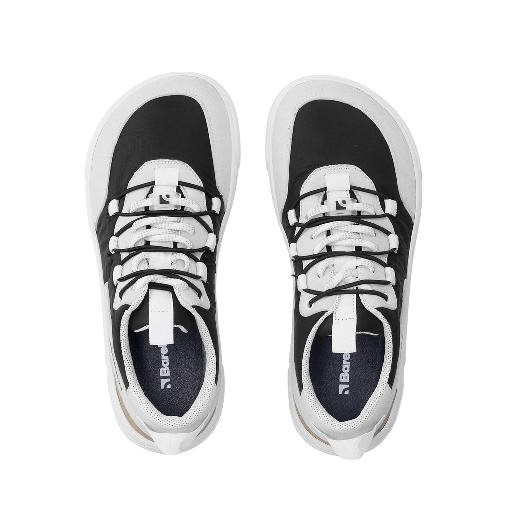 Barfuß Sneaker Barebarics Revive - Hellgrau & Schwarz