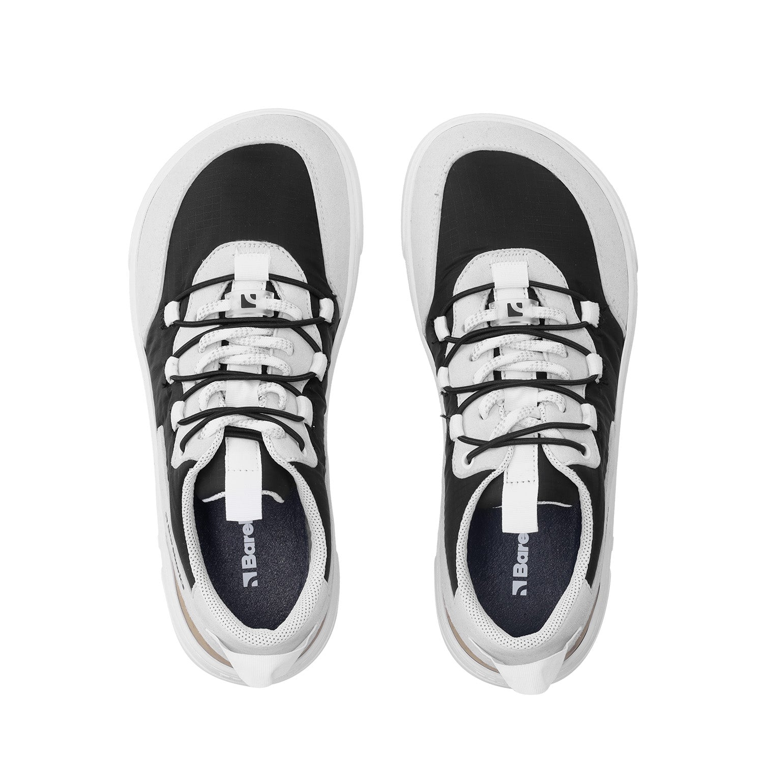 Barfuß Sneaker Barebarics Revive - Hellgrau & Schwarz