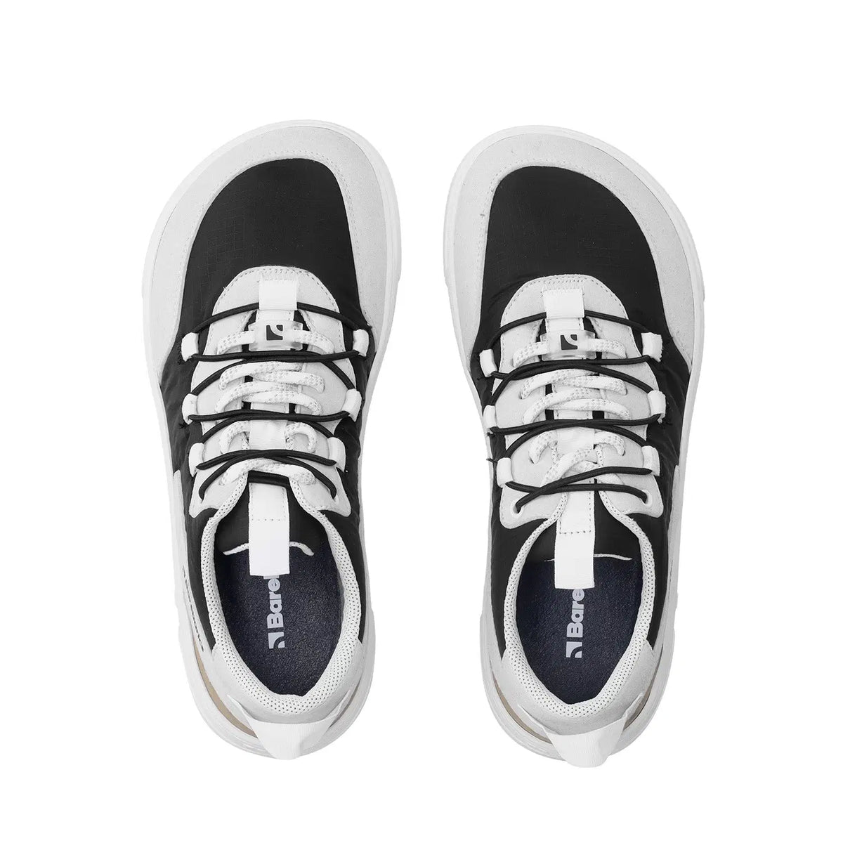 Barfuß Sneaker Barebarics Revive - Hellgrau & Schwarz