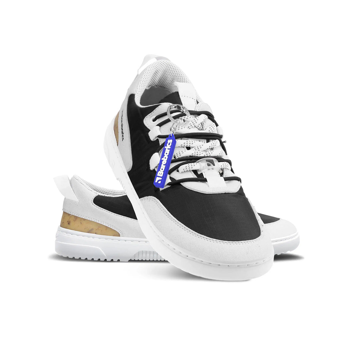 Barfuß Sneaker Barebarics Revive - Hellgrau & Schwarz