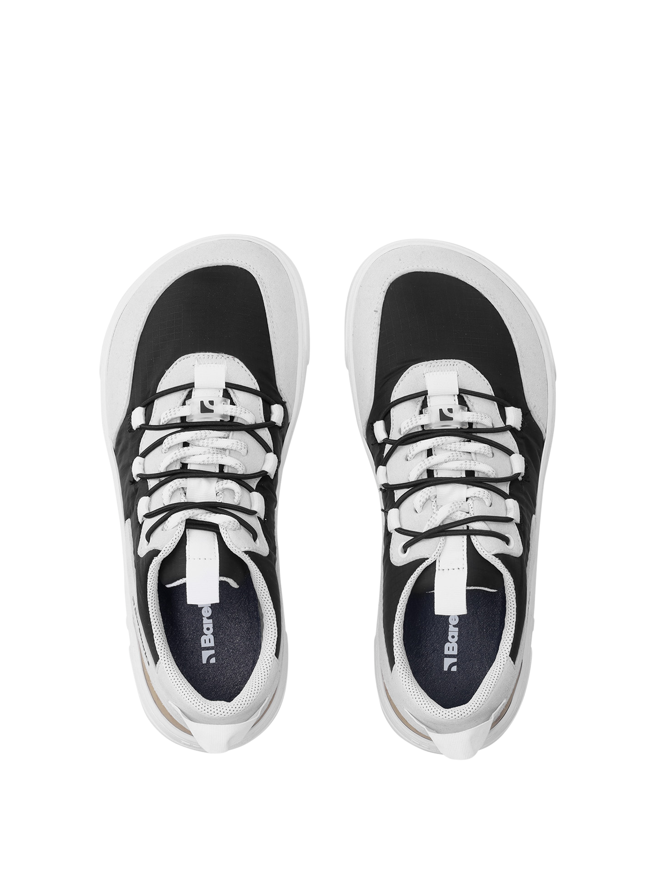 Barfuß Sneaker Barebarics Revive - Hellgrau & Schwarz