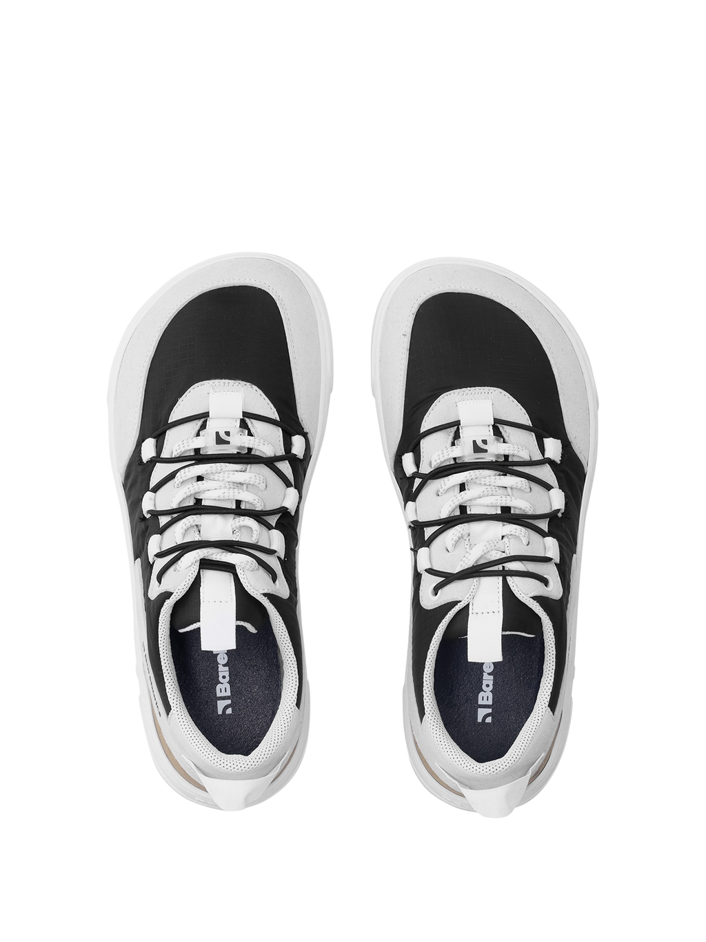 Barfuß Sneaker Barebarics Revive - Hellgrau & Schwarz