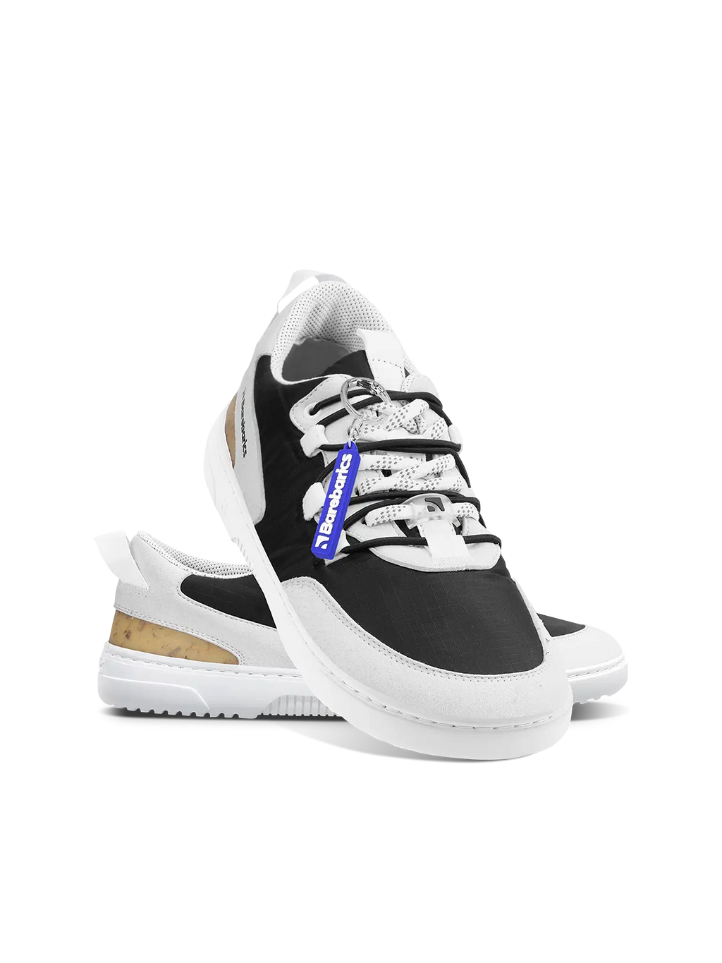 Barfuß Sneaker Barebarics Revive - Hellgrau & Schwarz