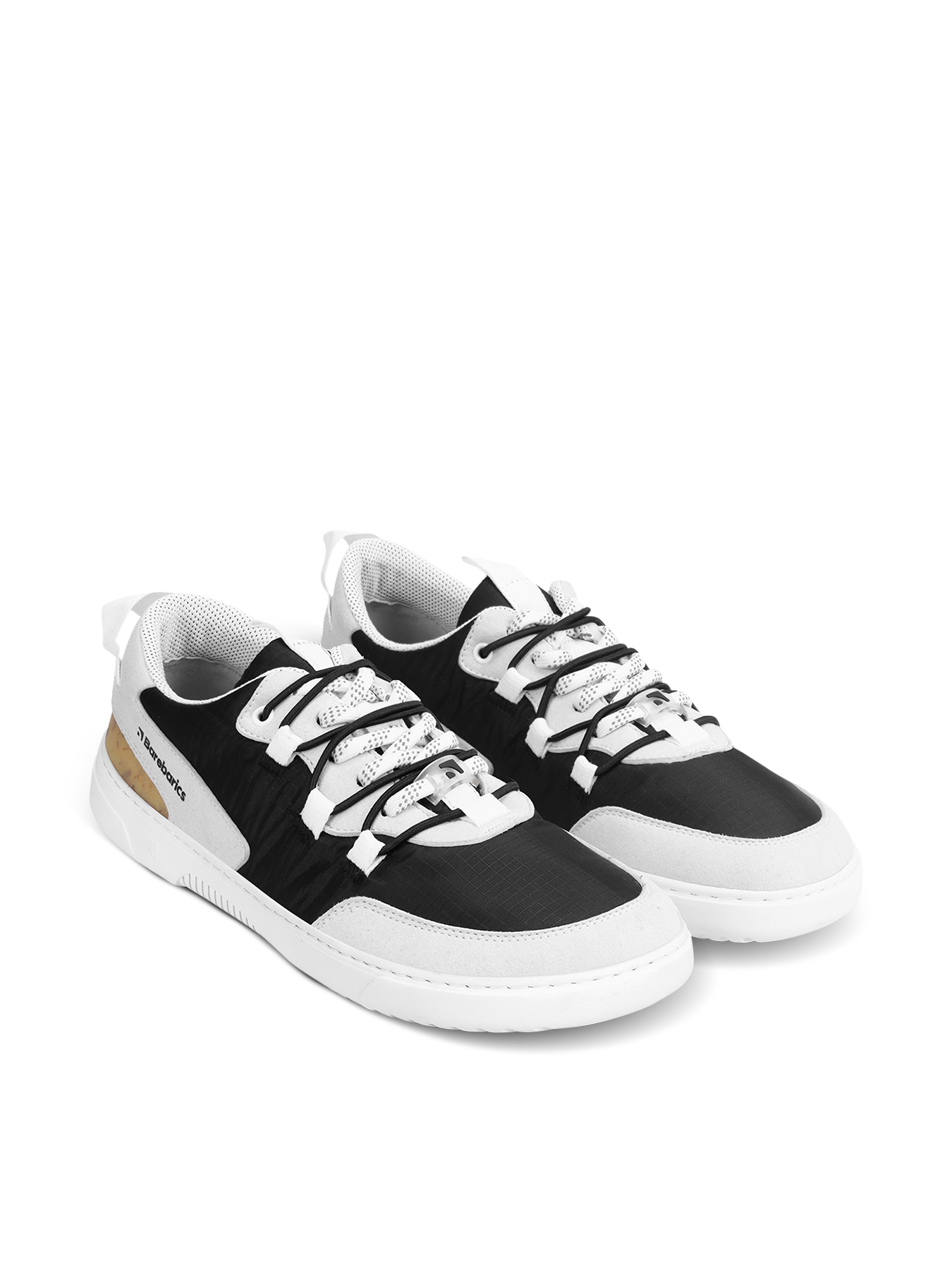 Barfuß Sneaker Barebarics Revive - Hellgrau & Schwarz