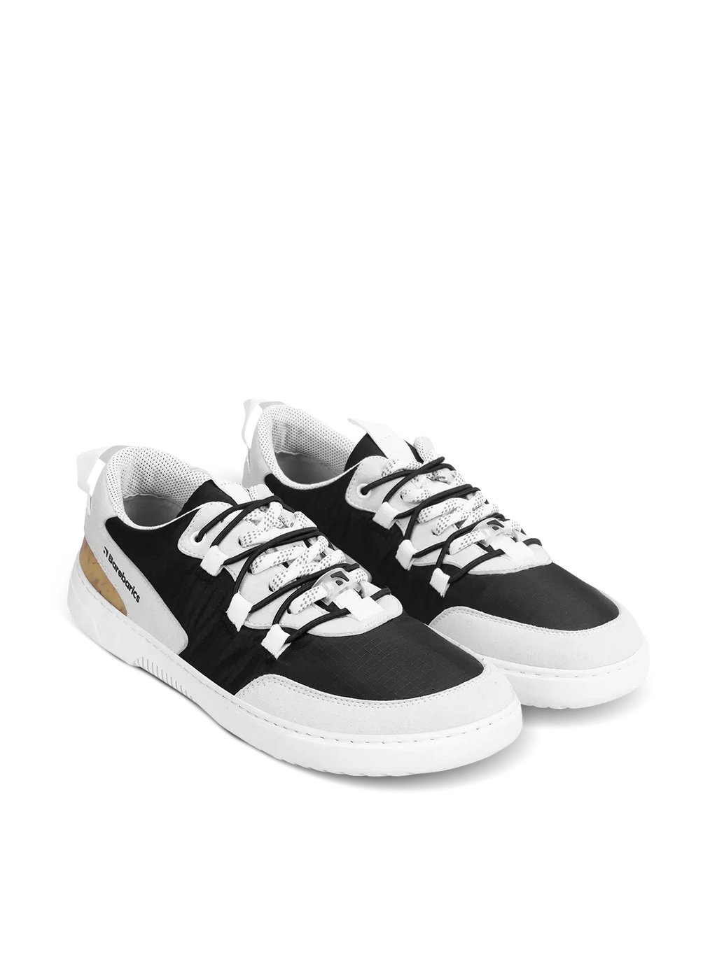 Barfuß Sneaker Barebarics Revive - Hellgrau & Schwarz