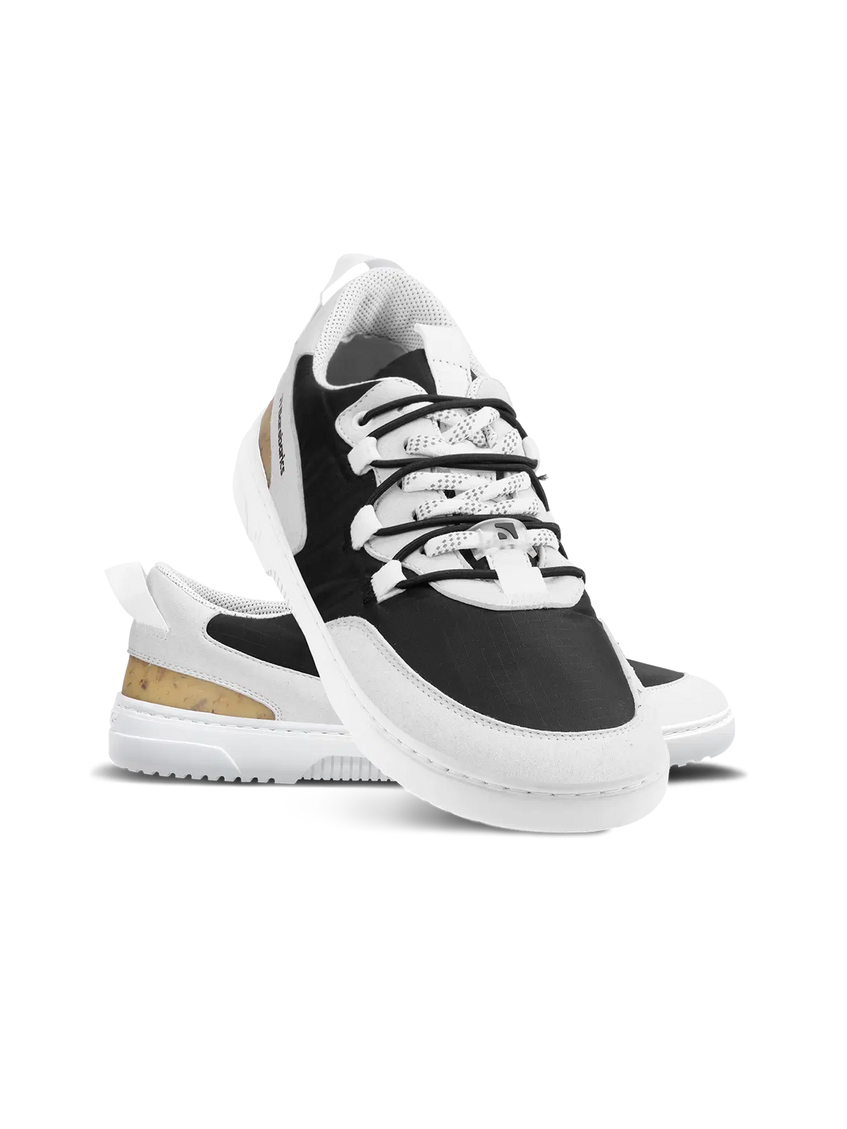 Barfuß Sneaker Barebarics Revive - Hellgrau & Schwarz
