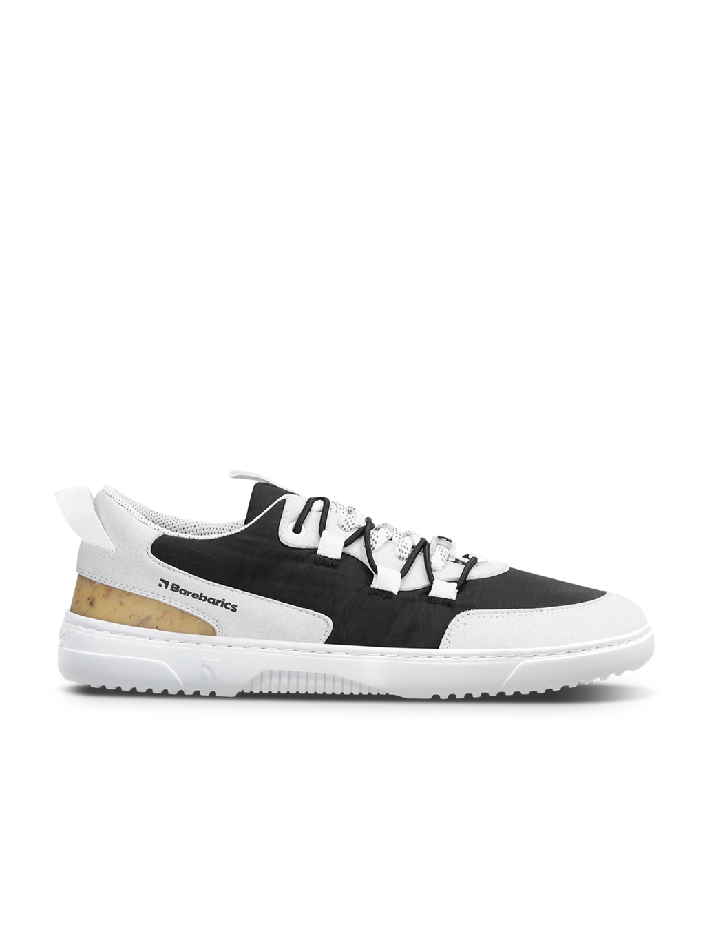 Barfuß Sneaker Barebarics Revive - Hellgrau & Schwarz
