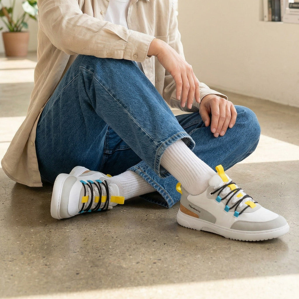 Barfußschuhe Barebarics Revive - White & Grey