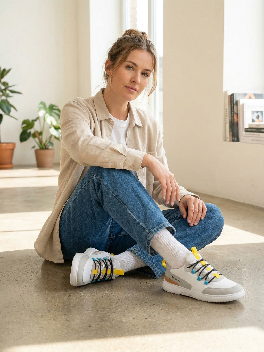 Barfußschuhe Barebarics Revive - White & Grey
