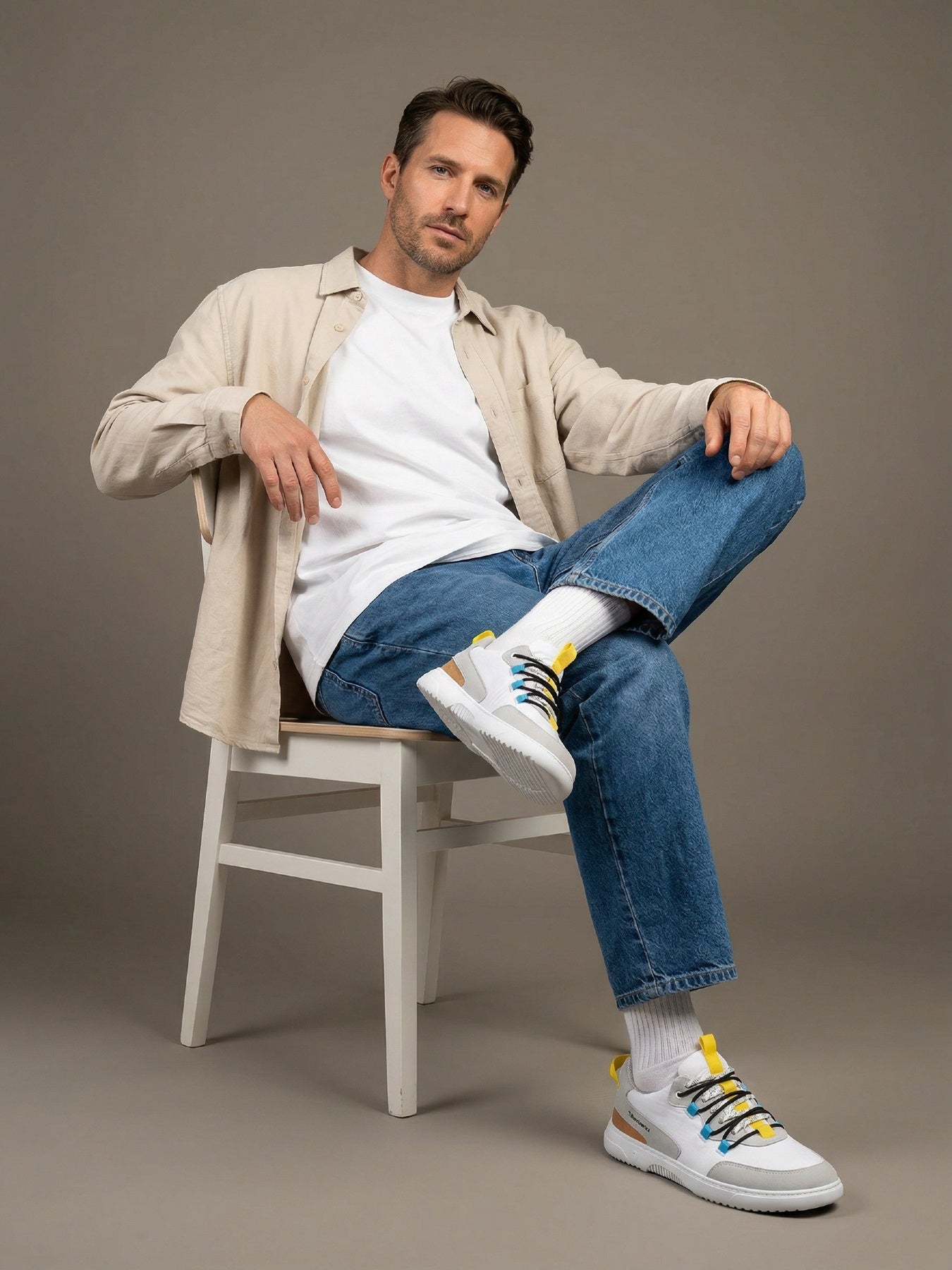 Barfußschuhe Barebarics Revive - White & Grey